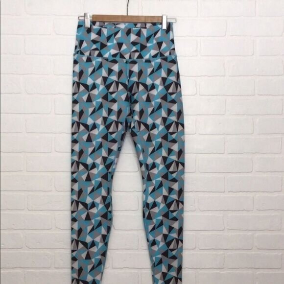 Legging workout retro sports style running training breathable fabrics sports … - Picture 4 of 5